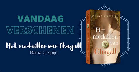 Vandaag Verschenen Het Medaillon Van Chagall Uitgeverij Z K