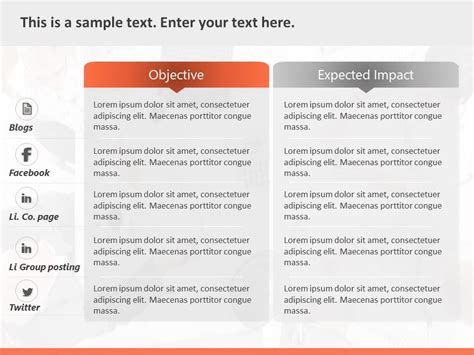 Business Goals And Objectives Template