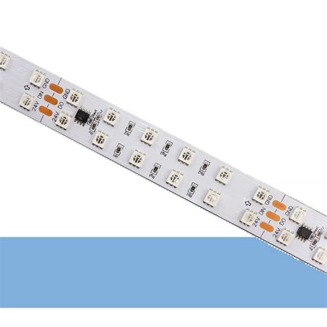 Dc V V Smd Rgb Led Smart Pixel Strip Light Leds Per Meter