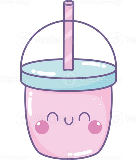 Kawaii Milkshake Cup 24599171 Png