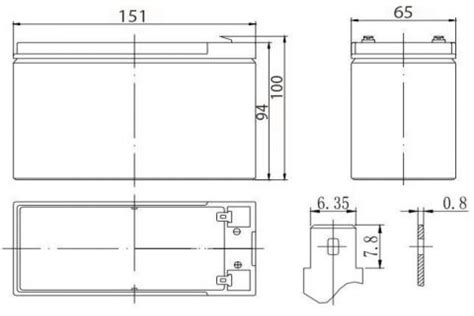 Аккумуляторная батарея Delta HR 12-34 W (12V / 34W)