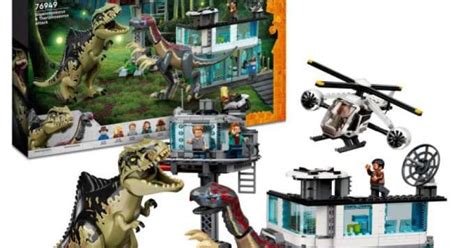 LEGO® 76949 Джурасик свят Giganotosaurus & Therizinosaurus атака ...