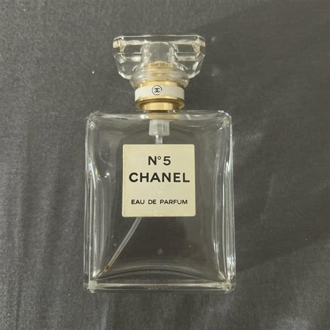 1.7oz Chanel N° 5 Bottle Empty & Authentic from NY... - Depop