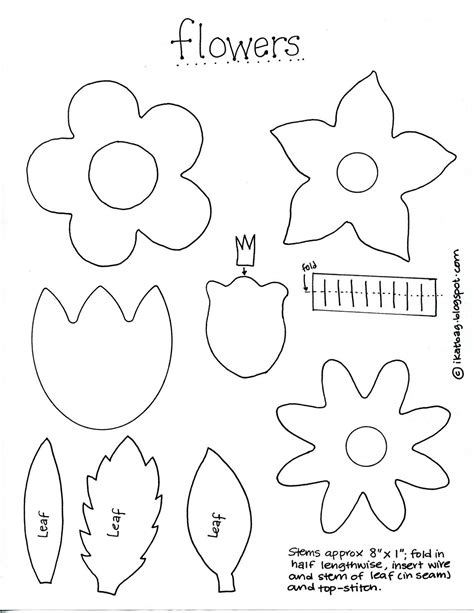 Images By Deb Schoonover On Cricut Felt Flower Template