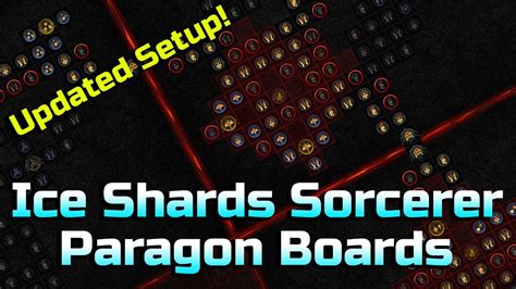 Updated Ice Shard Sorcerer Paragon Board Setup Diablo Build Guide