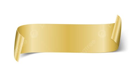 Horizontal Banner Vector Design Images Gold Banner Horizontal Element