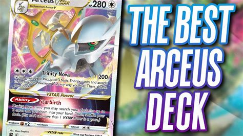 The Best Arceus Vstar Deck Great Strategy Tips For Pokemon Tcg Online