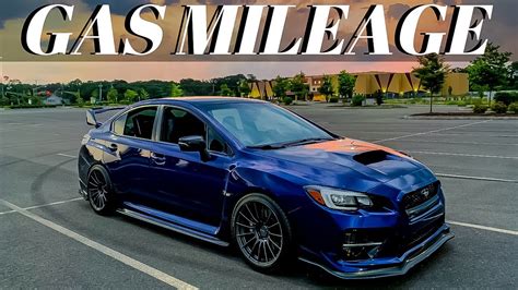 Subaru Sti Gas Mileage Explained Mpg Pov Driving Youtube