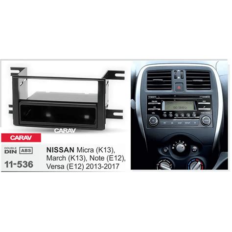 CARAV 11 536 Car Radio Fascia Panel For NISSAN Micra K13 March K13