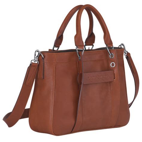 Handbag M Longchamp 3D Cognac (L1115772504) | Longchamp DK