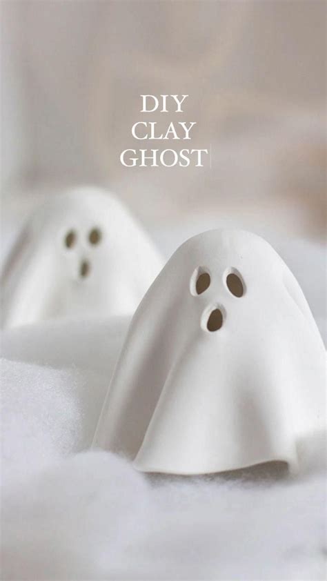 How To Make A Clay Ghost Tealight Artofit