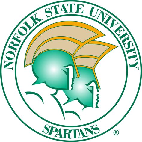 Norfolk State Spartans Logo Primary Logo Ncaa Division I N R Ncaa