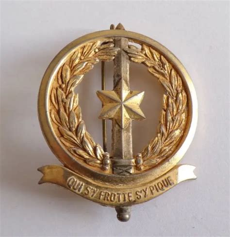 ORIGINAL MILITAIRE INSIGNE 69 Regiment D Infanterie Divisionnaire Tbe