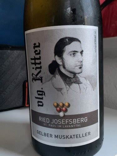 Vlg Ritter Gelber Muskateller Josefsberg Vivino US