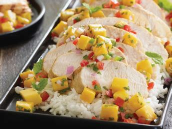 Grilled Turkey Tenderloins With Mango Salsa Recipe Big Y