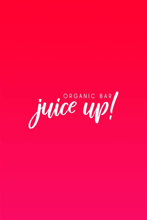 Modern Minimalist Logo Design for Organic Bar Juice