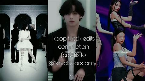 Kpop Tiktok Edits Compilationsub For More Youtube