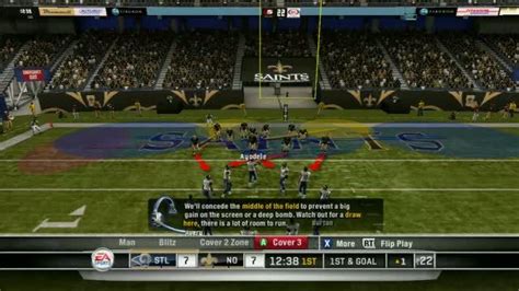 Madden 2011 X360 E3 2010 Colts Vs Saints Gameplay Ign