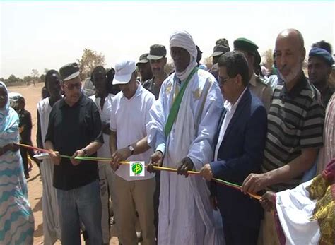 Le Directeur général de lAgence nationale TADAMOUN inaugure un point