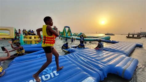 Laquatic Waterpark Landmark Beach Lagos Ou Travel And Tour