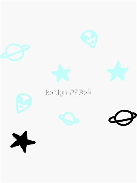 Intergalactic Sticker And Magnet Bundle Sticker For Sale By Kaitlyn