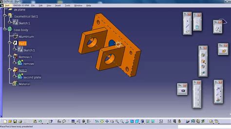 Catia V5 Part Measurements Or Dimensions Check Tutorial In Hindi Youtube