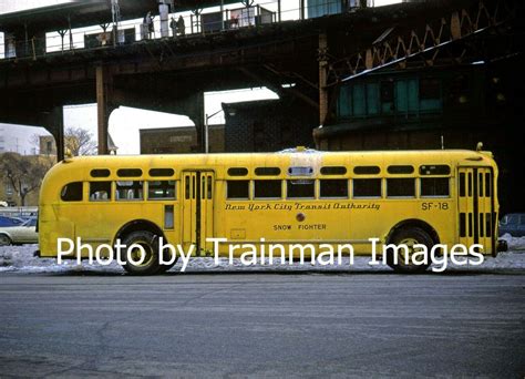 Bus Photos Set Of 4 Nycta Vintage Buses 1960 To 1973 3104696528