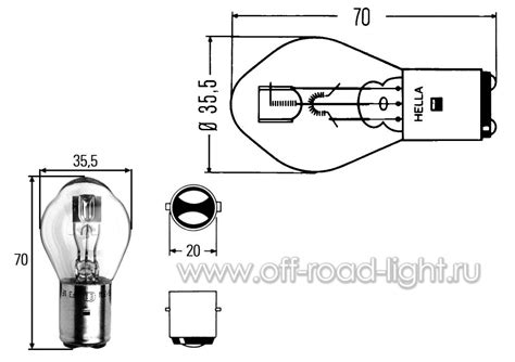 8GD 002 084-251 S2 лампа hella 24v 45/40w (ba20d)