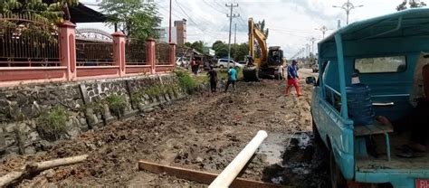 Proyek Galian Drainase Rusak Ratusan Meter Pipa Pdam Jambi One