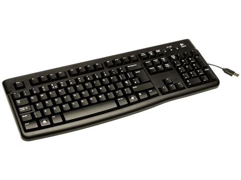 LOGITECH K120 Corded Keyboard black USB for Business - EMEA (PAN ...