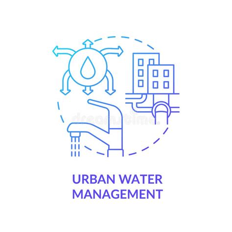 Urban Water Cycle Stock Vector Illustration Of Urban 21277924