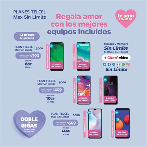 Regala Un Nuevo Equipo Con Un Plan Telcel Max Sin L Mite