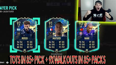 90 3x TOTS 7x WALKOUTS In 85 TOTS LIGUE 1 Player Picks Fifa 21