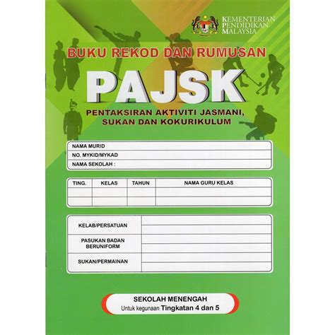 Buku Rekod Dan Rumusan Pajsk Sek Men Ting Lazada