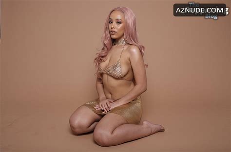 Doja Cat Sexy And Bare Flaunts Her Hot Tits Promoting Her Album Amala Aznude