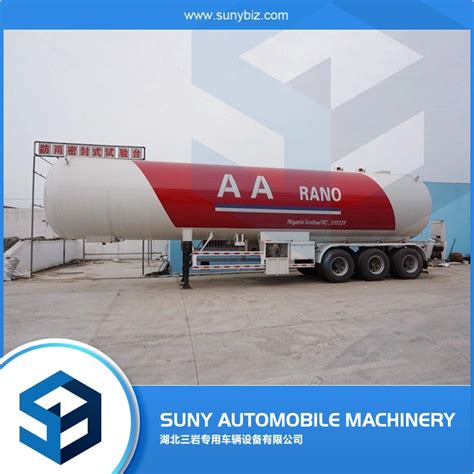 Axle Cbm Lpg Liquid Propane Gas Bullet Tank Semi Truck Tanker