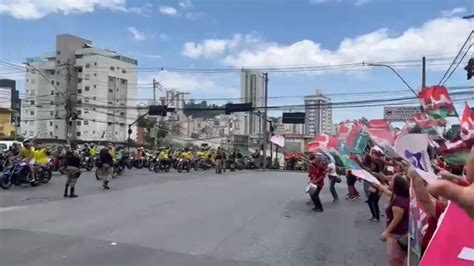 Atos Pr Lula E Pr Bolsonaro Se Cruzam Em Bh Veja V Deos