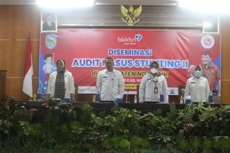 Dinas PPKB Nganjuk Menggelar Diseminasi Audit Kasus Stunting II Radar