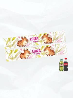 Rotulo De Caculinha Capivara Compre Produtos Personalizados No Elo7