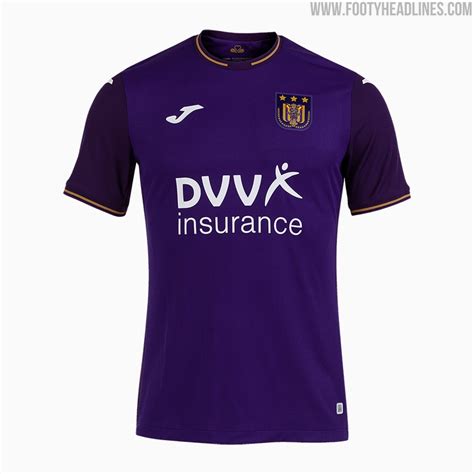 RSC Anderlecht 21-22 Home & Away Kits Released - Footy Headlines