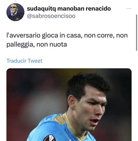 Luis Herrera on Twitter La afición del Napoli es un troll poblano