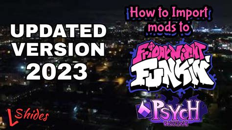 Updated Version How To Import Fnf Mods To Psych Engine Youtube