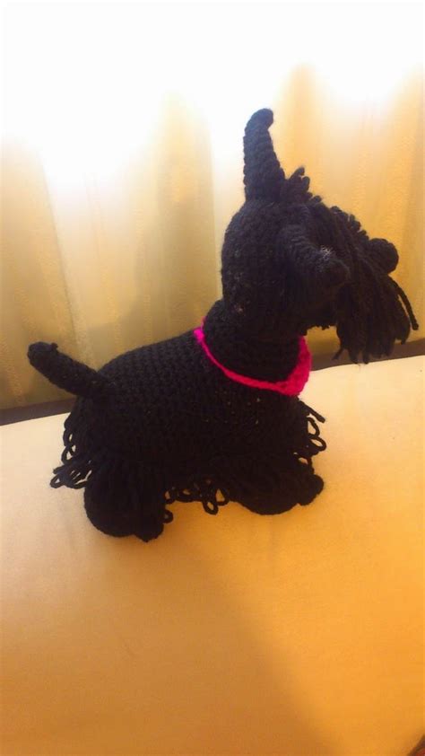 Perro Ferroni En Negro Novedades Jenpoali Amigurumi Crochet Perro