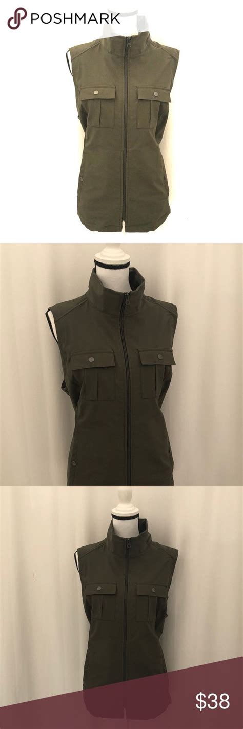 Travelsmith Travel Vest Army Green Mp