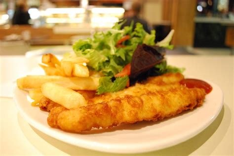 Fish Chips Salad Hightide Aud Good Value Fish And Flickr