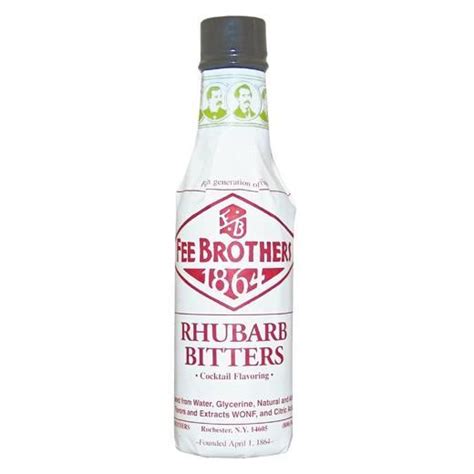 Fee Bros Bitters Rhubarb 150ml Bulkpantry