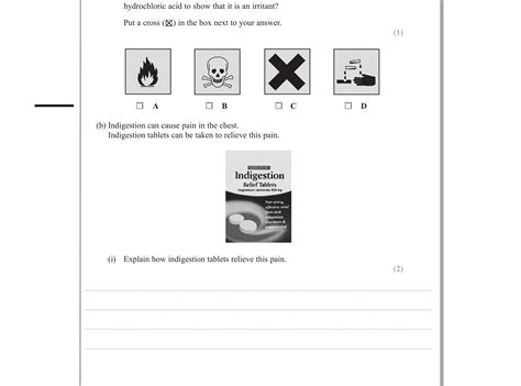GCSE Edexcel Chemistry Unsaturated Hydrocarbons: Indigestion can cause