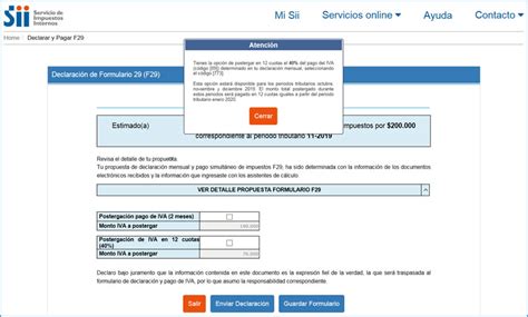 SII Servicio De Impuestos Internos