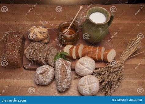 Traditional Baking Goods Stock Image Image Of Flour 34550663