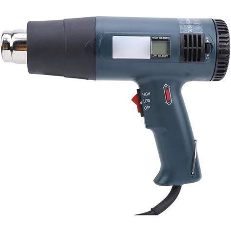 Température réglable 2000W 220V pistolet à air chaud en plastique